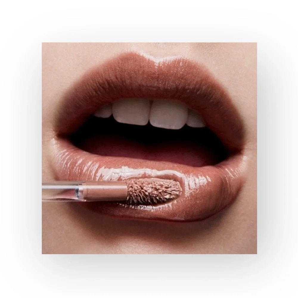 Best Seller: new Mac Cosmetics ★ Lipglass Lip Gloss ★ Oh Baby ★ Sparkling Bronze - Picture 1 of 16